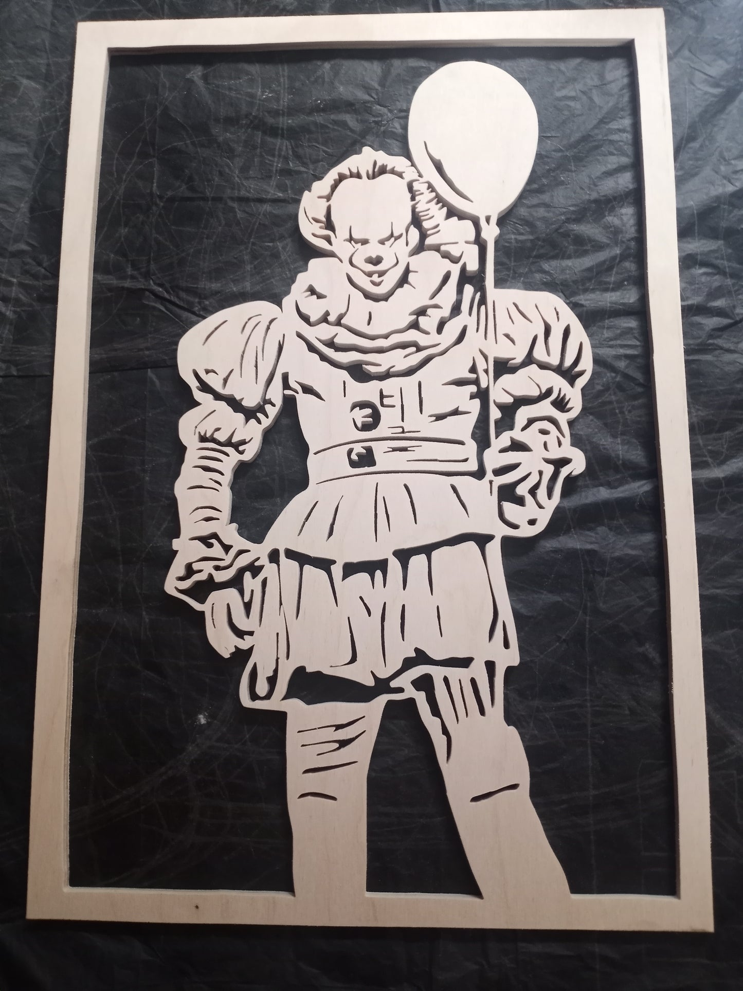 Pennywise clown portrait